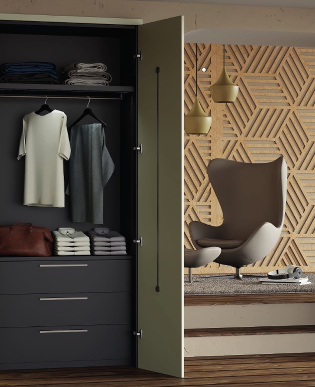 Distribución interior armario