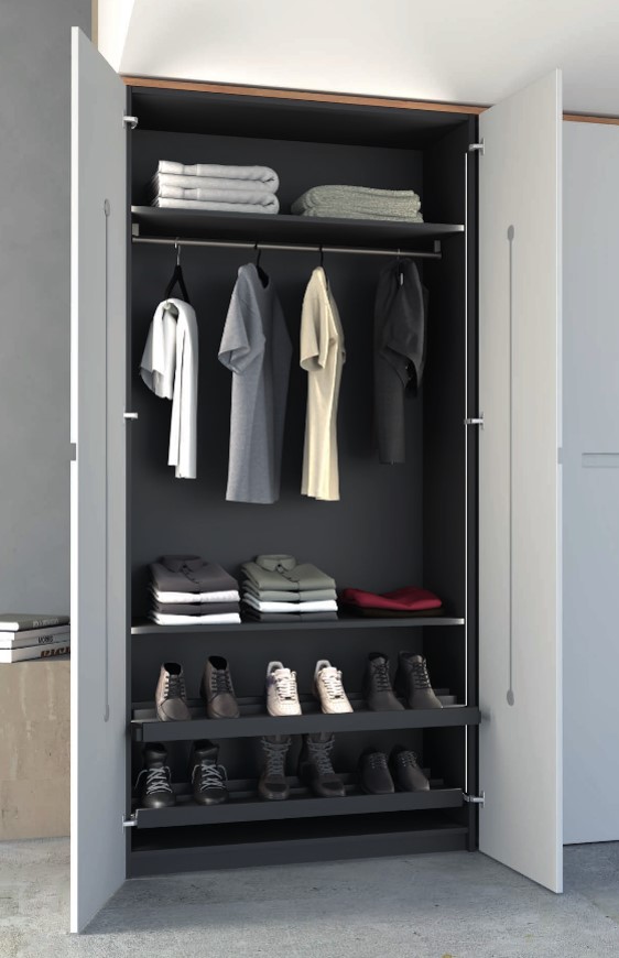 Modulación interior armario